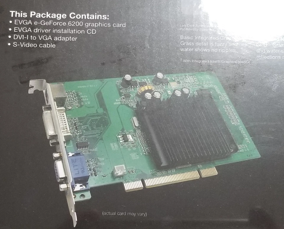 EVGA NVIDIA GeForce 6200 256MB DDR PCI Video Card 256-P1-N400-LR NEW Sealed box - Image 3 of 4