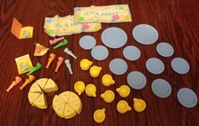 LOT 1980s My Little Pony Birthday Party Cake, cups, plates hat, Platter (85A