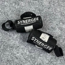 Synergee Weight Lifting Bands Wrist Wraps Black 18x3 Gym Powerlifting CrossFit