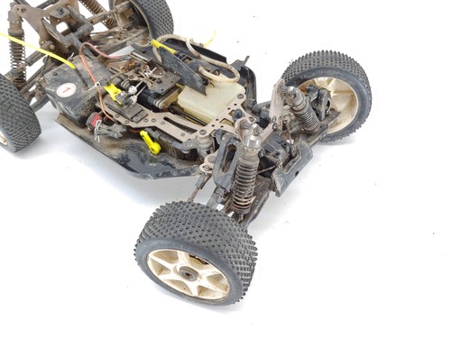 Used/Needs Work: OFNA 1/8 4x4 Nitro RC Buggy Roller Rolling Chassis Project Used - Picture 9 of 10