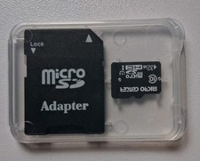 MICRO CENTER MICRO SD CARD WITH ADAPTER 32 GB BRAND NEW IN PLASTIC CASE