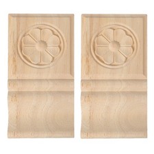 2 Pcs Vintage Regalhalterungen Aus Holz Dekorative Regalkonsolen