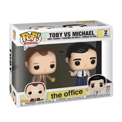 Funko Pop! Vinyl: The Office - 2 Pack - Toby vs Michael #2 NEW