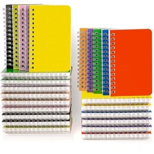 Small Notebooks 3x5 Bulk, Mini Spiral Notebooks 40 Packs, Pocket Notebooks No...