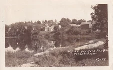 RPPC Rockdale WI Dane CO near Cambridge Deerfield SE of Madison 1910 Real Photo