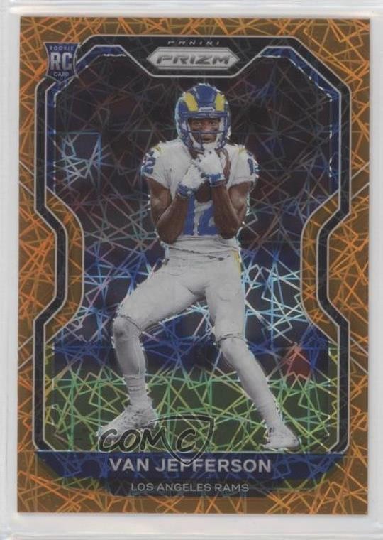 2020 Panini Prizm Rookie Lazer Prizm Van Jefferson #377 0ao8