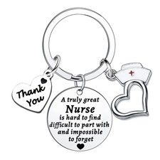 Nurse Gifts Nurses Keychain Appreciation Nurses Keyring Thank You Presents A ...