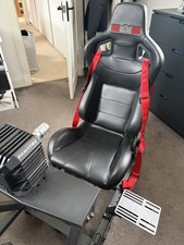 Next Level Racing GTtrack Racing Simulator Cockpit Black/Red PC PS Xbox