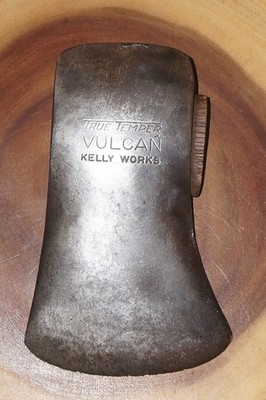 Vintage True Temper Vulcan Kelly Works Single Bit Axe Head 3lbs. 10.2oz.