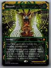 Berserk FOIL Extended Art 50 Secrets of Strixhaven Magic the Gathering