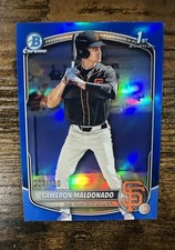 2025 Bowman Draft - Chrome Cam Maldonado #BDC-99 Blue Refractor /150 