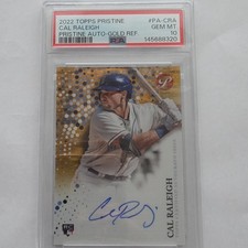 2022 Topps Pristine Gold Pulsar Cal Raleigh Auto Rookie PSA 10 PA-CRA /50