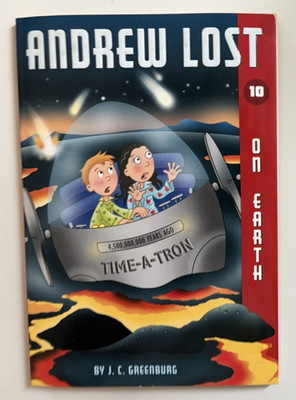 Andrew Lost #10: On Earth by J. C. Greenburg Autographed Paperback