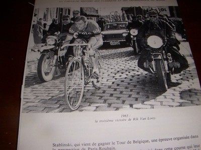 RADSPORT BUCHSCHNITT C258 PARIS ROUBAIX 1965 Rik VAN LOOY SOLO SUPERIA