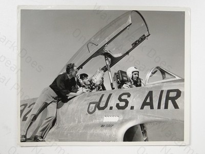 Dr. Robert T. Clark Usaf Schule Luftfahrtmedizin Jet Pilot Randolph Afb Foto