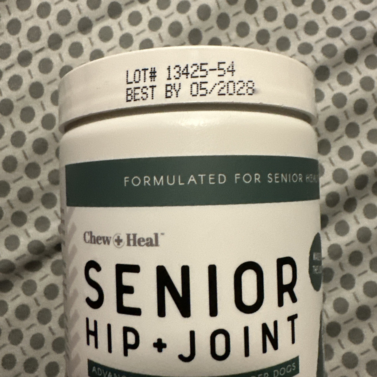 Glucosamine for Dogs Hip and Joint Supplement - 60 Senior Dogs Mobility Soft ...