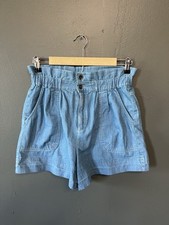 BDG Womens Blue Denim Shorts Stretch Fit Size 4