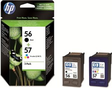 Druckerpatronen HP 56/57 Multipack Schwarz,Tri Colour 