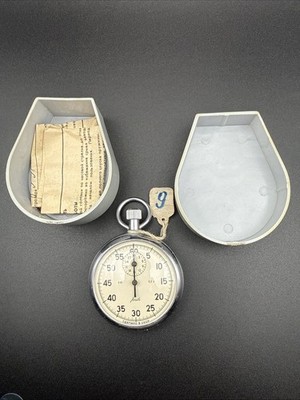 Agat Stoppuhr Neu mit Verpackung UDSSR Vintage 