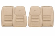 1999-2004 Fits Ford Mustang Gt Driverpassenger Set Seat Leather Seat Covers Tan