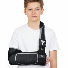 Arm Sling for Shoulder Injury   Breathable Mesh Shoulder Immobilizer with Thu...
