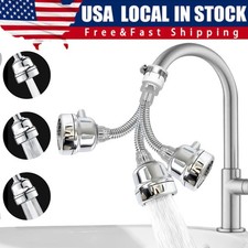 360 Degree Rotating Faucet Movable Kitchen Tap Head Water Saving Nozzle Sprayer