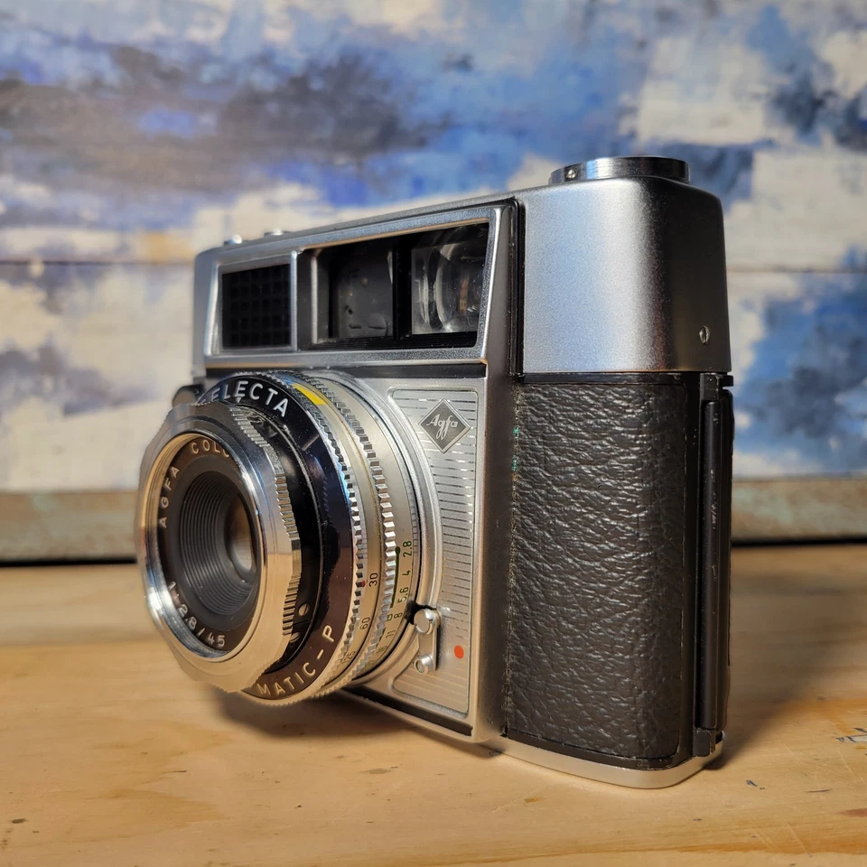 TESTED &WORKS! AGFA Selecta Prontor-Matic-P 35mm Film Camera w Color Apotar Lens - Image 2 of 4