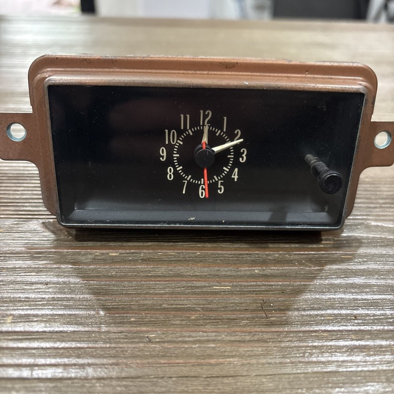 Chevrolet Corvette Clocks By Roger  Restored Clock Quarts Pontiac