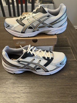 Size 13 - ASICS Gel 1130 Cream Black Silver  Lapstone & Hammer 10 Year 