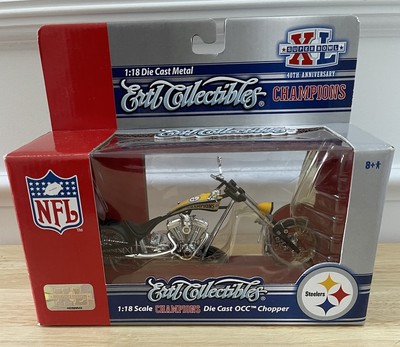 Superbowl XL Champion Steelers Ertl Collectible 1:18 scale Die Cast OCC Chopper 