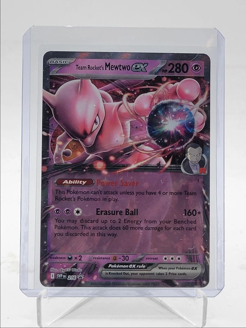 Team Rocket's Mewtwo Ex Pokémon TCG Cards for sale | eBay