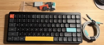 NuPhy Air75 v2 with Brown Switches (Basalt Black)