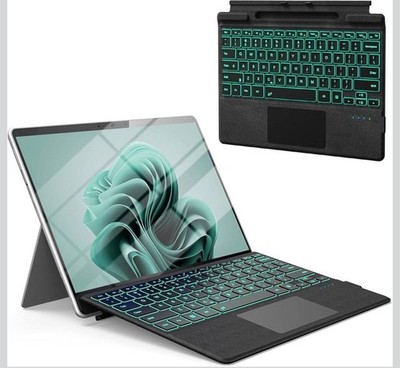 Surface Keyboard Pro 11/10/9/8/X 13 Bluetooth Trackpad Backlit USB-C