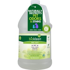 Bac-Out Pet Stain Remover - Enzymatic, Natural, Plant-Based Destroys Stains ...