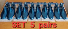 SET 5 pairs Sutor Mantellassi Plastic Shoe trees . Size EU 45-46 / UK 11 / US 12