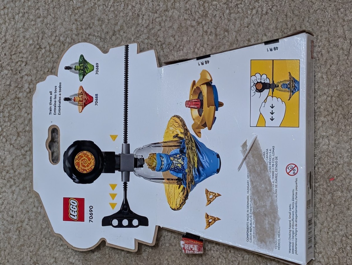 LEGO NINJAGO: Jay's Spinjitzu Ninja Training 70690 Damaged Box New