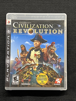 Sid Meier's Civilization Revolution (Sony PlayStation 3, 2008) [Pre-Owned]