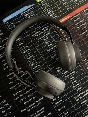 Logitech Kopfhörer mit Mikrophon, mit Empfänger Headset Kabellos