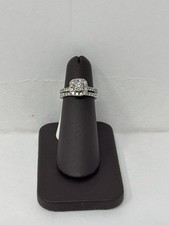 Lady's Diamond Wedding Set 42 Diamonds 1.14 Carat T.W. 10K White Gol B00004411 