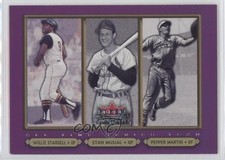 2002 Fleer Fall Classic Willie Stargell Stan Musial Pepper Martin #96 HOF 8y6
