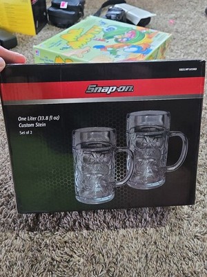 New SNAP ON SSX19P105KO CUSTOM STEIN MUGS ONE LITER