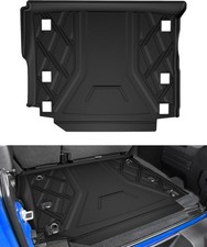 Cargo Mat fit for 2018-2025 Jeep Wrangler JL 4X4 with OEM Subwoofer, All-Weather
