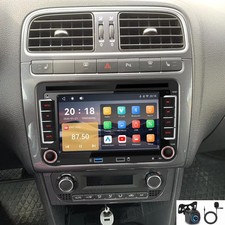 Autoradio Apple CarPlay Android Auto BT FM 7" Für VW Polo 6R 6C V 2009-2016 KAM