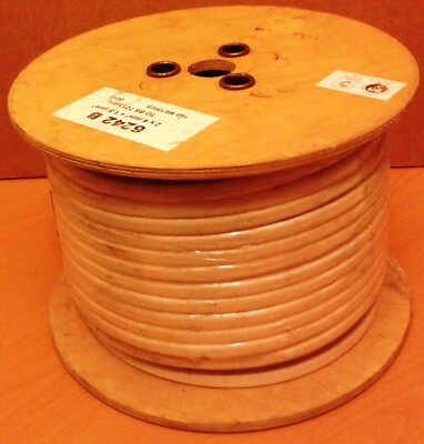 100m Rolle 6242 B Twin & Earth weiß 4mm Kabel 2 x 4mm + 1,5mm BS7211