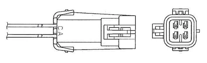 2 x O2 Oxygen Oxy Sensors for HOLDEN Commodore VZ VE V8 LS1 LS2 L76 L98 LS3 - image 4 of 4