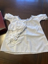 American Girl Historical Felicity Pajama Nightgown Shift/ Cap LKNW