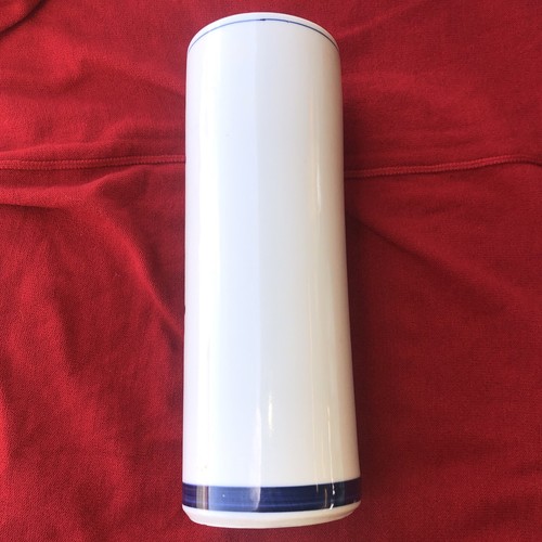 Chinese Antique Blue White Cherry Tree Blossom Vase Asian China - Picture 2 of 5