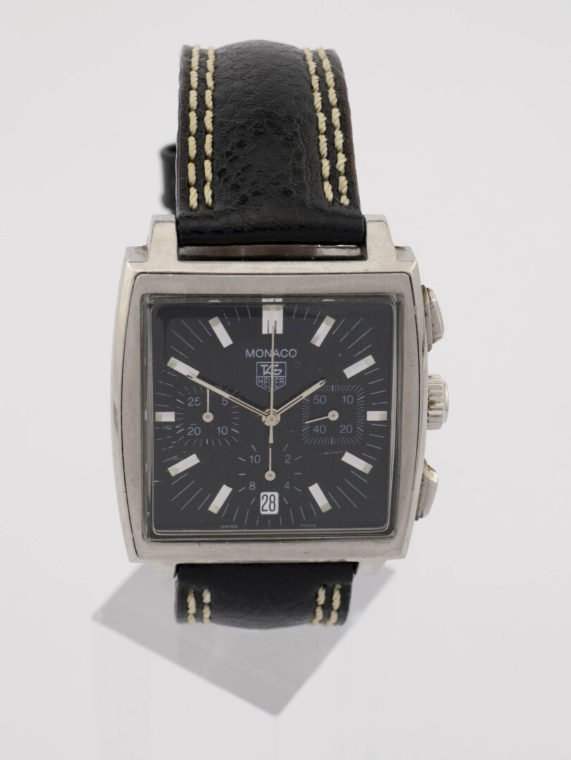 Highly attractive TAG Heuer MONACO chronograph made in the 90ies
