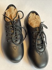 Girls Bloch Techno Tap Shoes Size 12 M Black Repair 