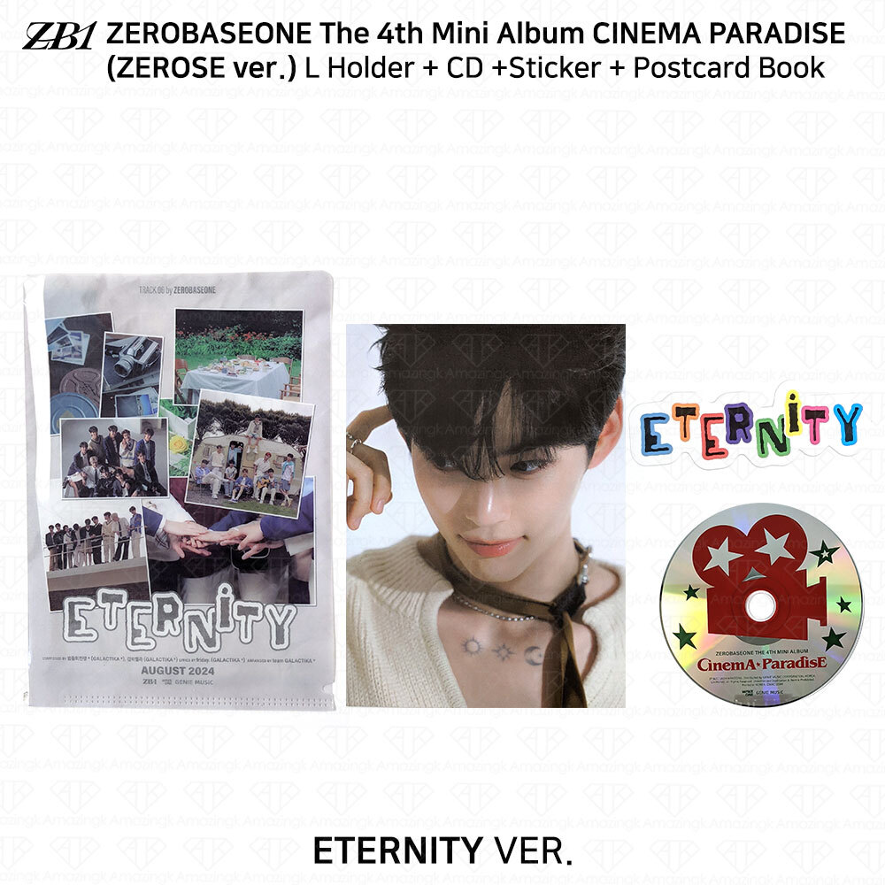 ZEROBASEONE ZB1 4th Mini Album CINEMA PARADISE Zerose Ver
